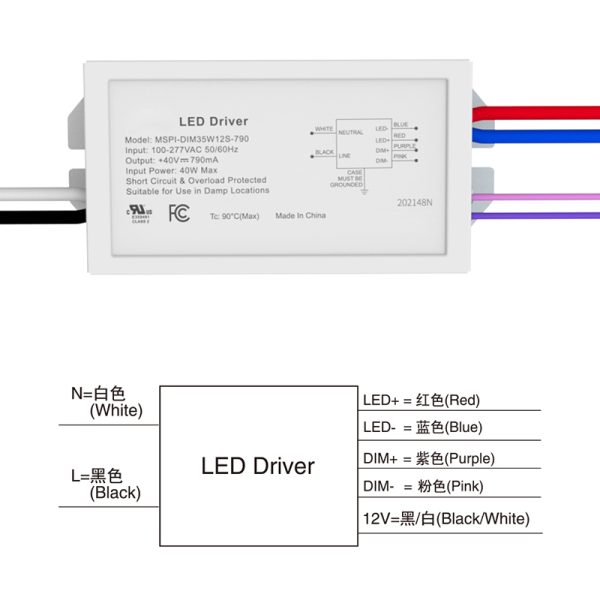Led Light Emergency Battery 35w 12 Dc Optional 1